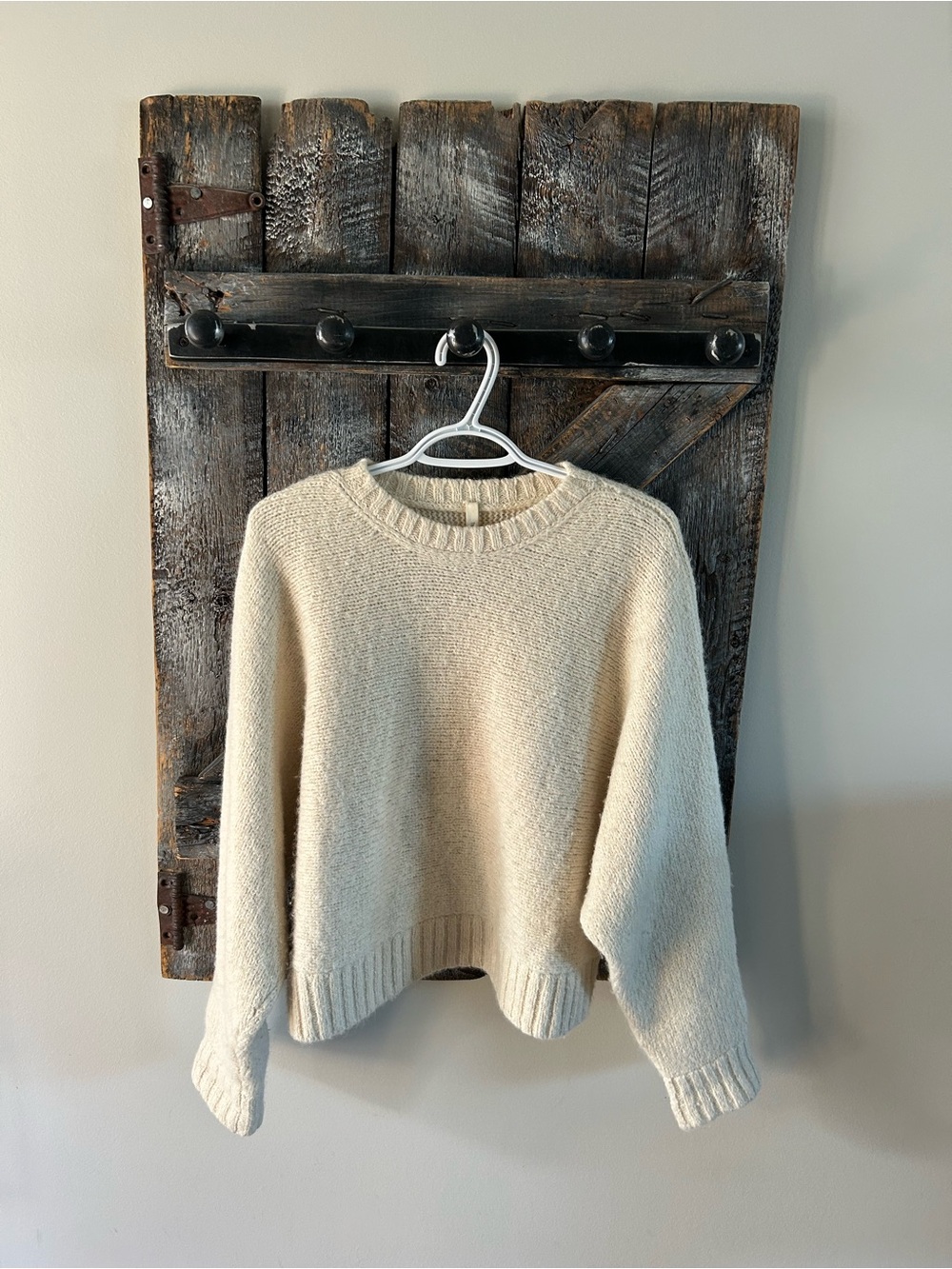 Women's Babaton 100% Alpaca Cozy Cream Crewneck Sweater